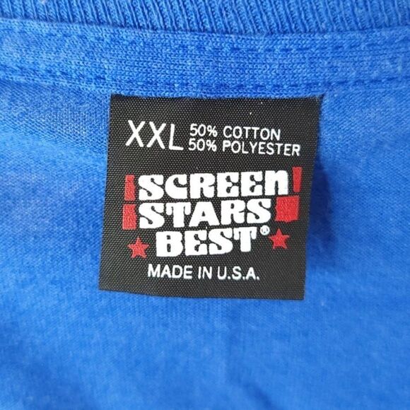 Christian T Shirt Vintage 80s 90s River Of Life Cross Jesus Made In USA Mens XL - Picture 5 of 6